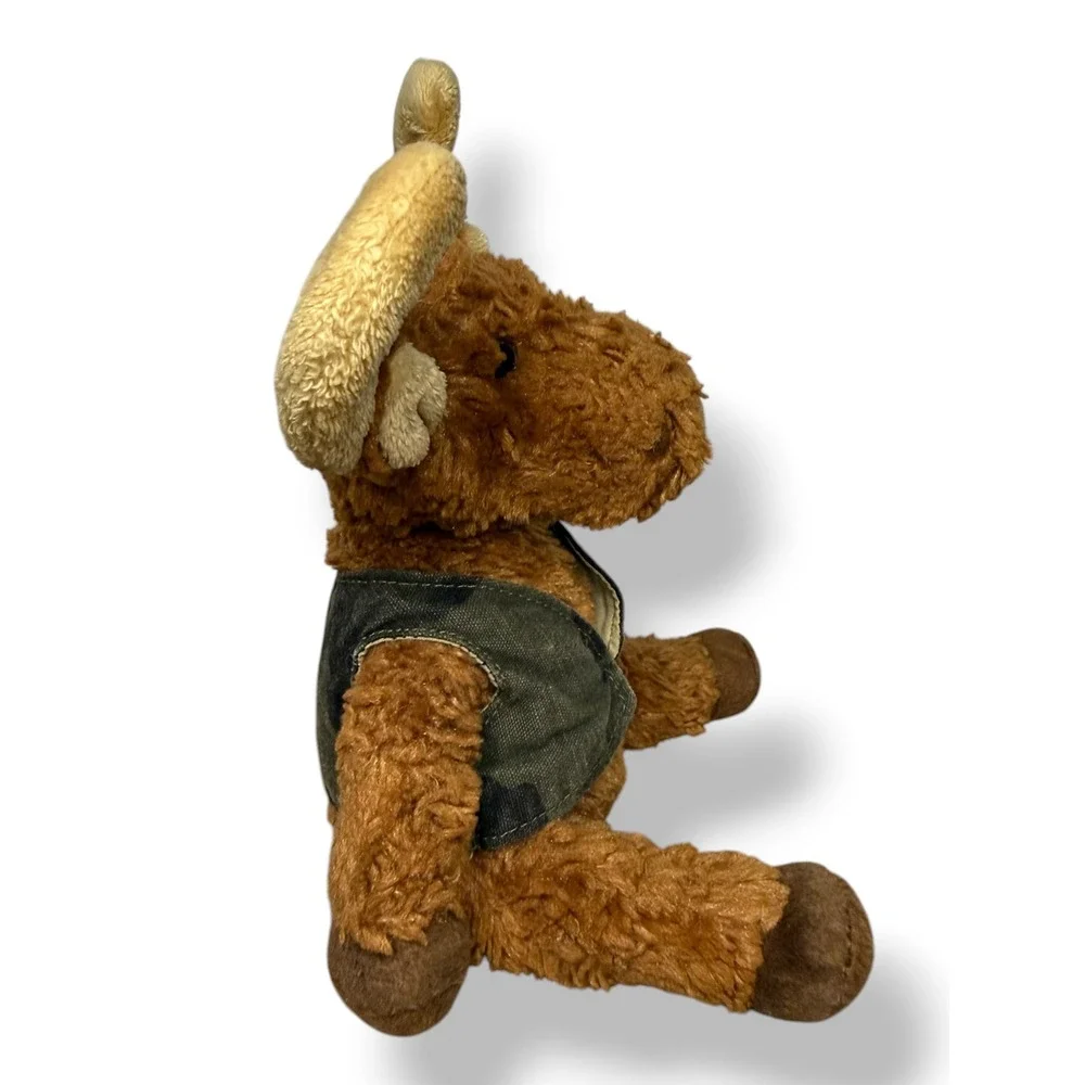 Douglas Cuddle Toys Moose with Vest 7736 Plush Stuffed Animal